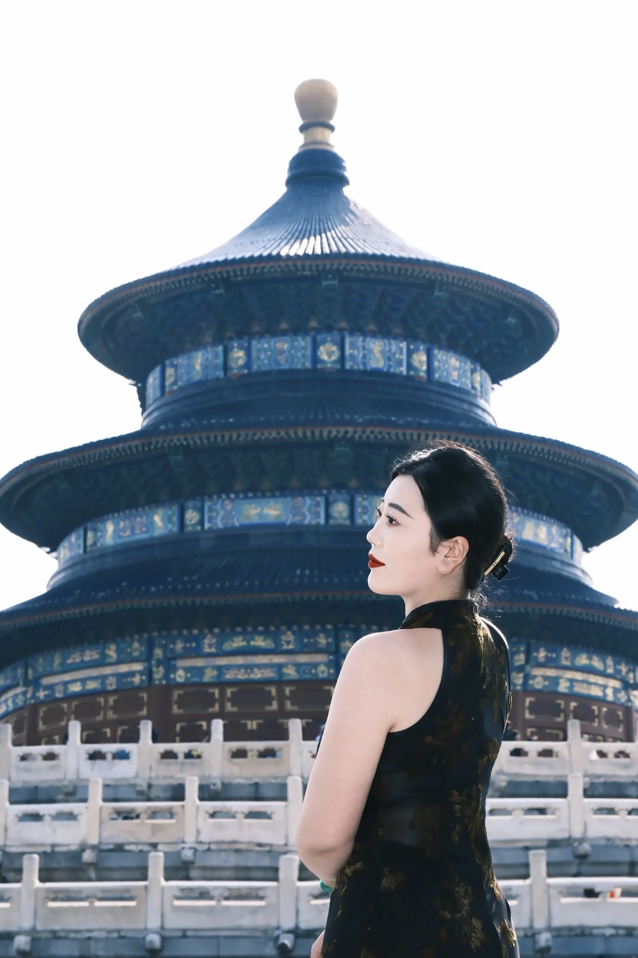 📍 𝐁𝐞𝐢 𝐣𝐢𝐧𝐠 📍天坛·祈年殿 红墙蓝瓦 片片...