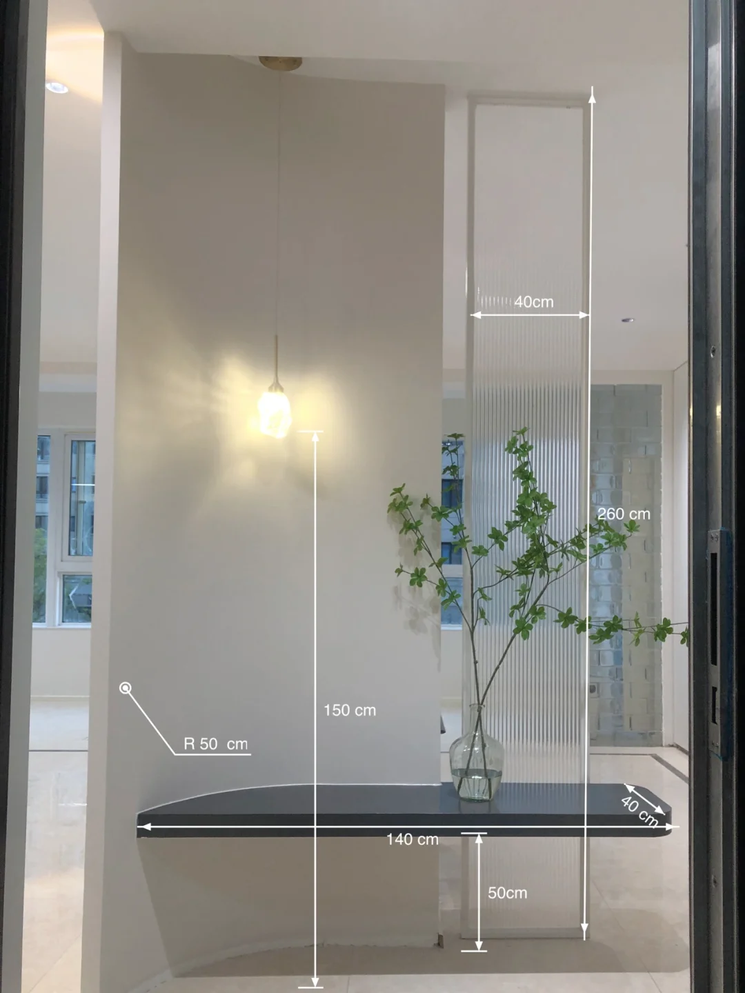 这么美的玄关你确定不要抄作业❓附详细做法