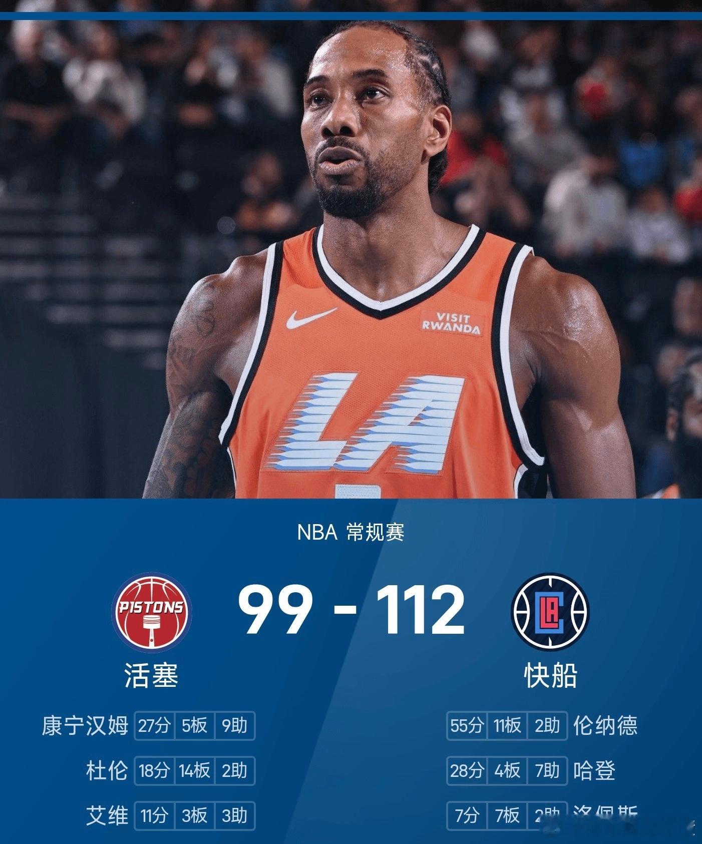 12月29日讯 2025-2026赛季NBA常规赛展开一场对决，洛杉矶快船坐镇主