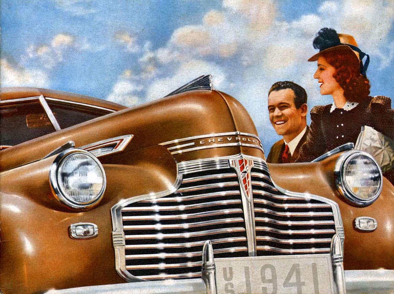 1941 Chevrolet. 上世纪40年代初的