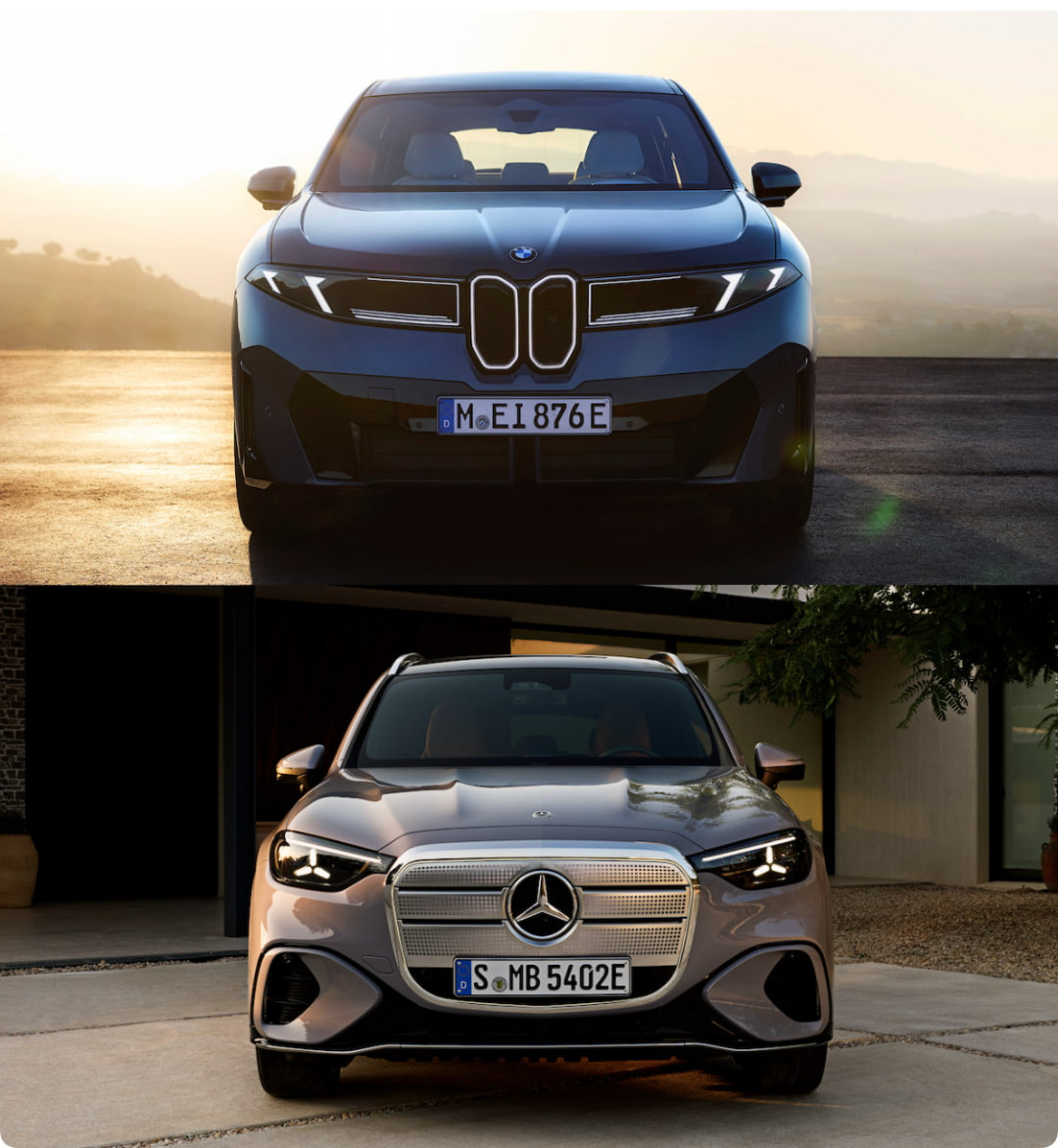 BMW iX3 vs Mercedes GLC Electric，glc x3 