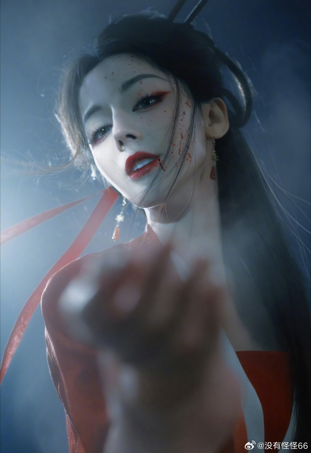 迪丽热巴贺思慕特效妆vlog这完全顶级的美呀。 