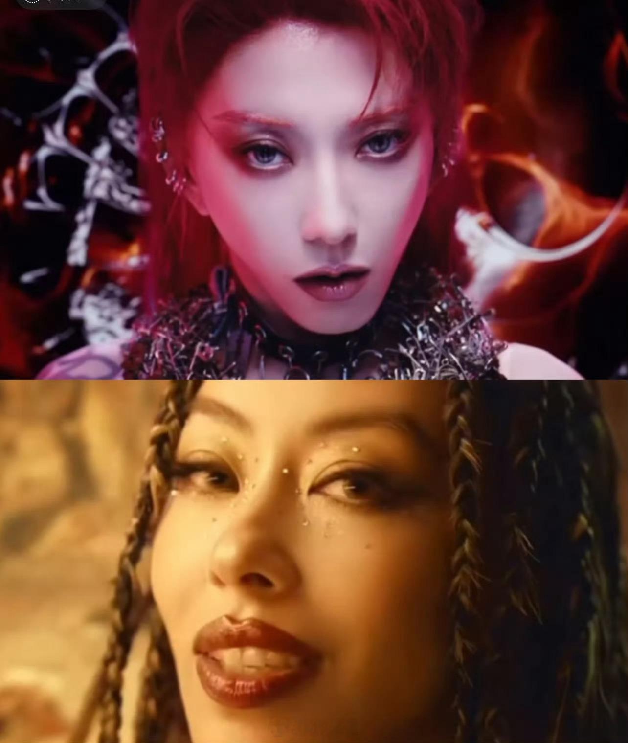 ROLLINGSISTERS四人合照太飒了，眼神里全是“姐说了算”的劲儿，两米八
