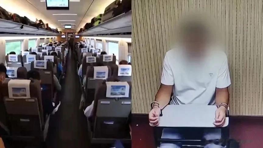 男子抽烟致高铁降速，被民警带走时嚣张反怼：知道耽误我多少钱吗

据江苏新闻报道，