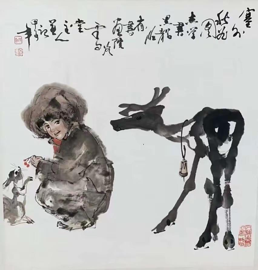 于志学老师人物作品欣赏！！！