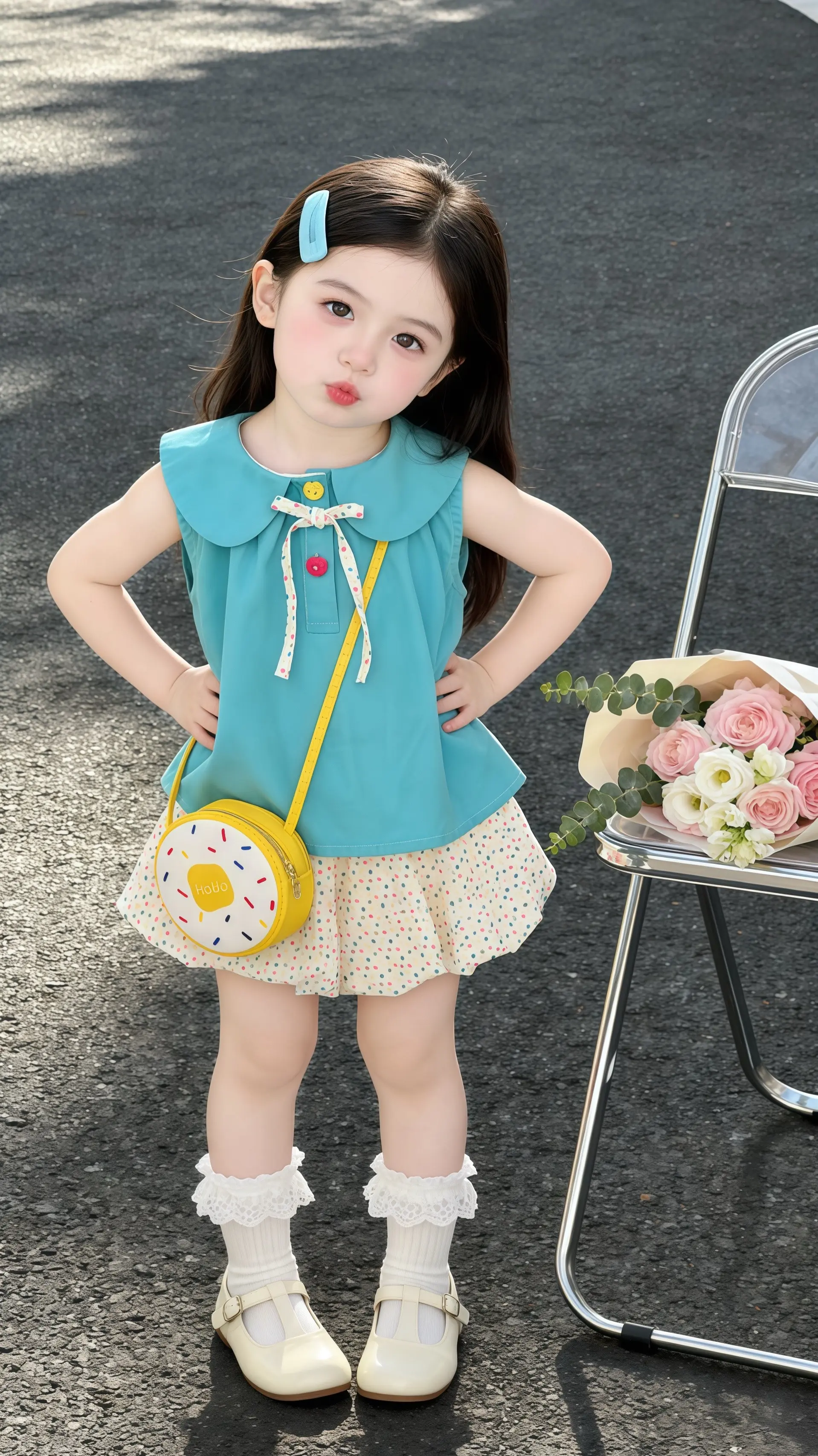 挑战网络穿搭回归现实 速码春日少女感穿搭 今天做元气粉彩风少女 早春温...