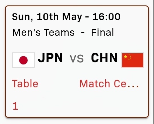 张本智和张本智和2026年伦敦世乒赛赛程 ▶️男子团体决赛🇯🇵日本VS中国?