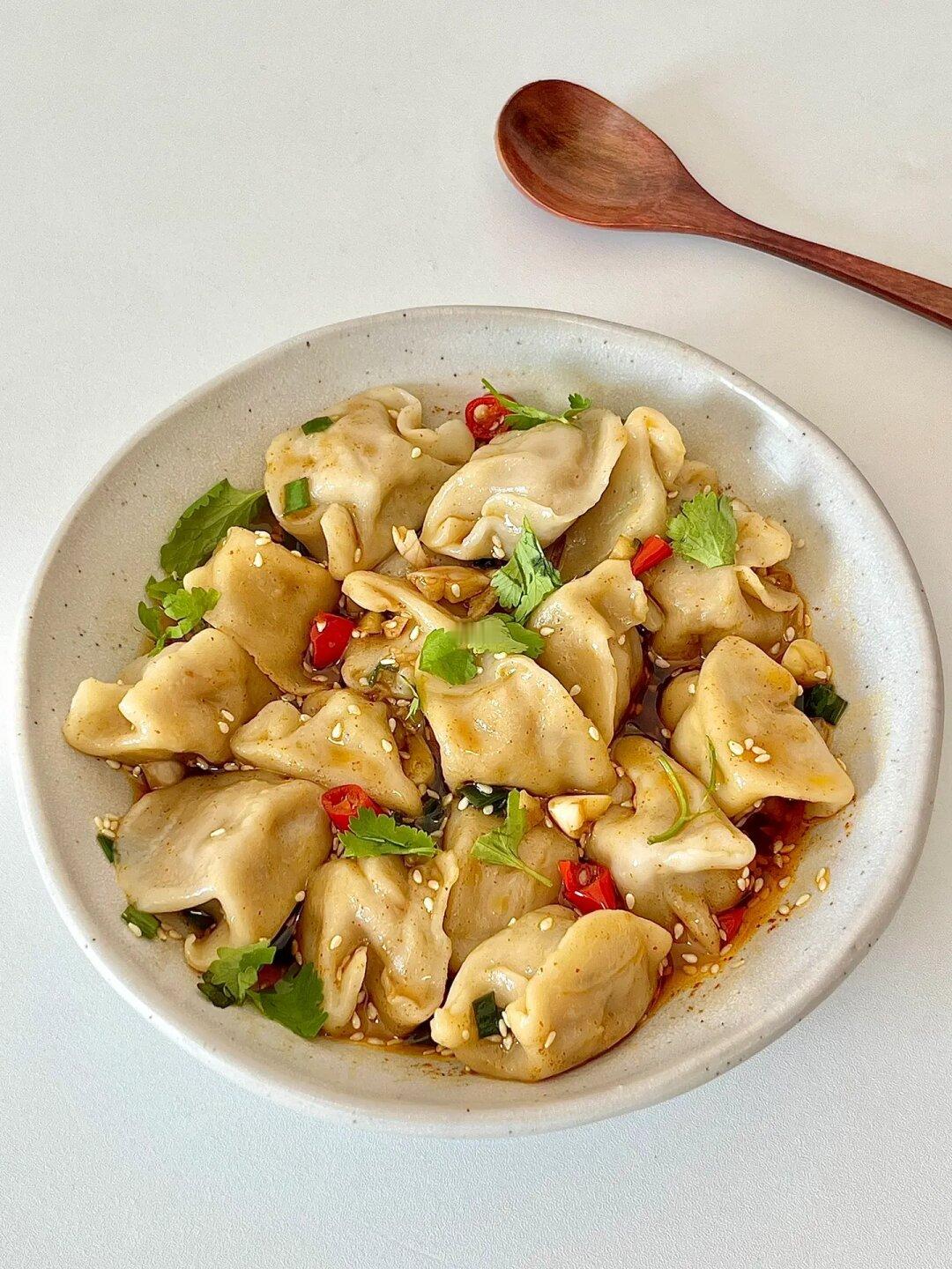 好吃到汤汁都不剩的酸汤饺子🥟酸辣开胃❗