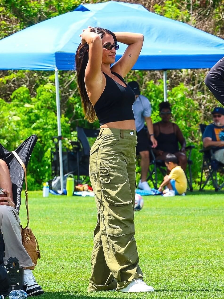 近日，陪洛宝参加在奥兰多举行的复活节杯锦标赛的安妞❤️🤩🪅梅西