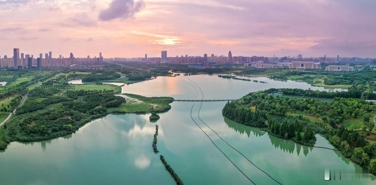 滨湖新区方兴湖湿地公园～