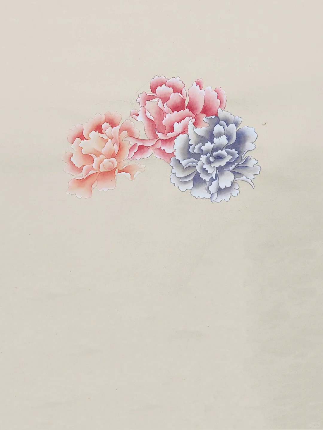 没骨‖牡丹花步骤图