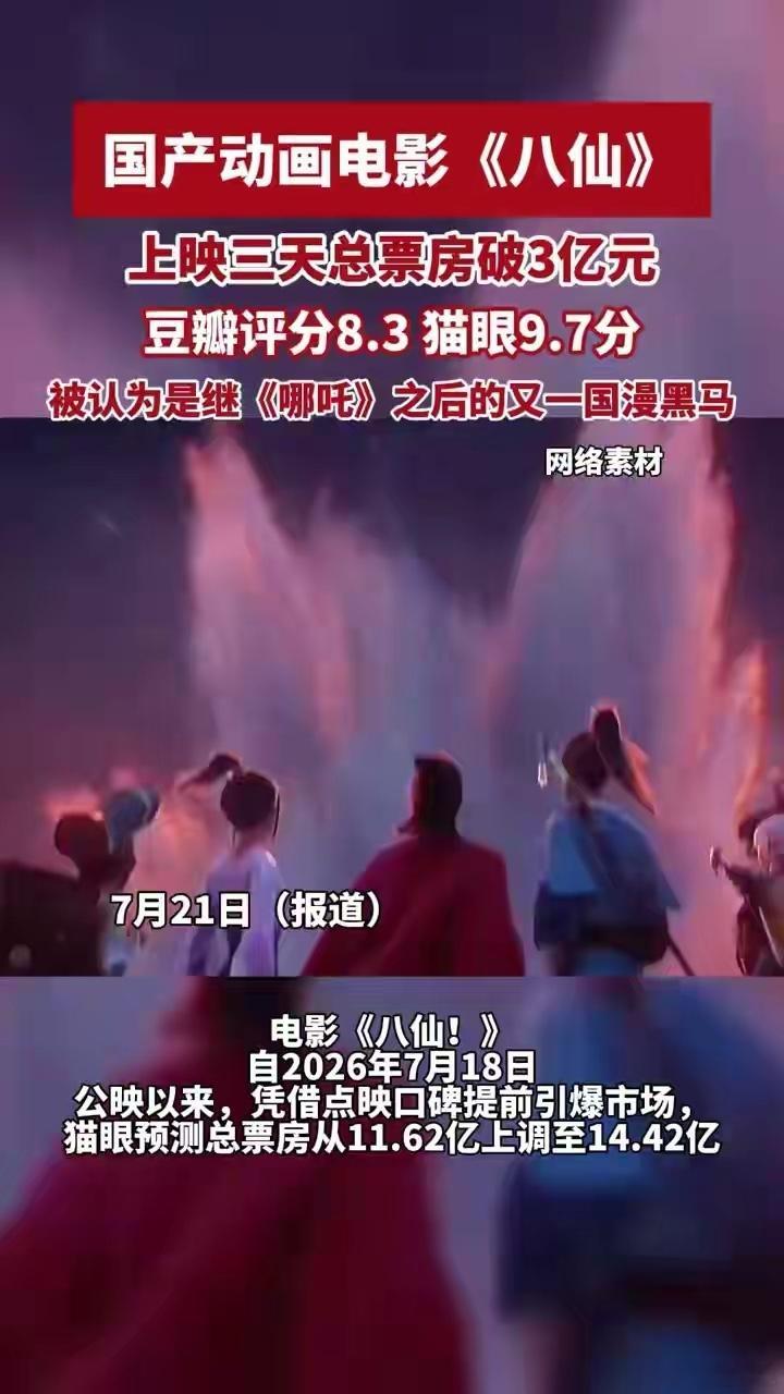 《哪吒》《八仙！》掀观影热潮 传统IP改编的关键是抓准文化内核 