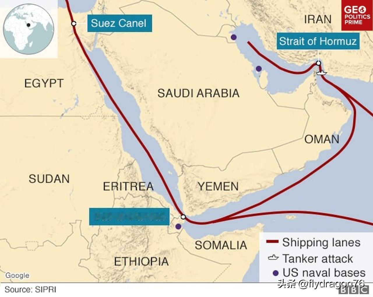 🇸🇦🛢 红海咽喉要道：沙特石油的最后一条“逃生通道”正变得狭窄

据《华尔