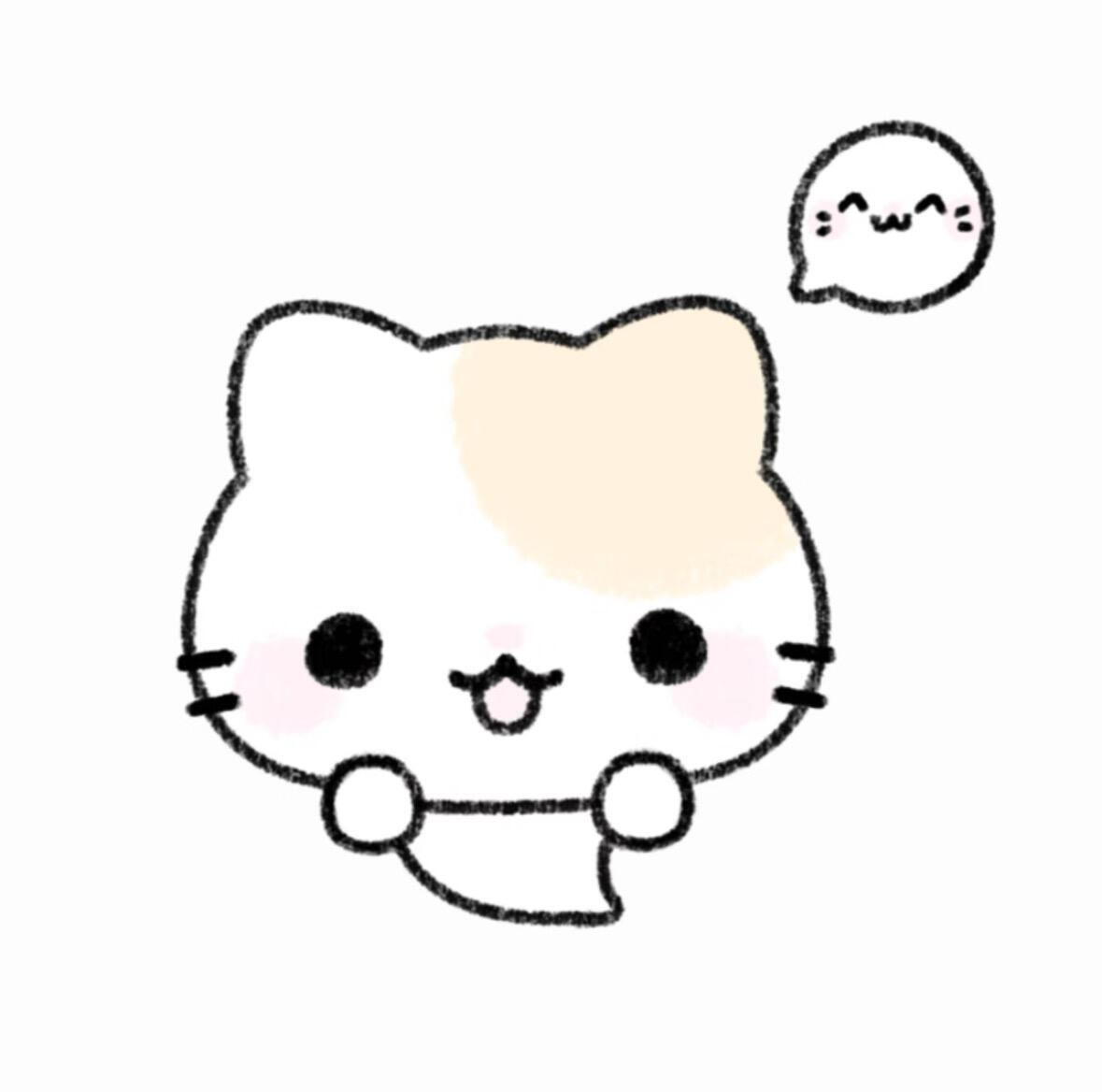 𝙒𝙚𝘾𝙝𝙖𝙩 | 古早味萌萌小头像 | 可爱 | 软萌头像 | 简笔