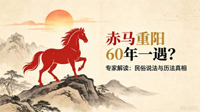 刷屏了！“赤马重阳”60年一遇？专家终于把实话讲清楚了