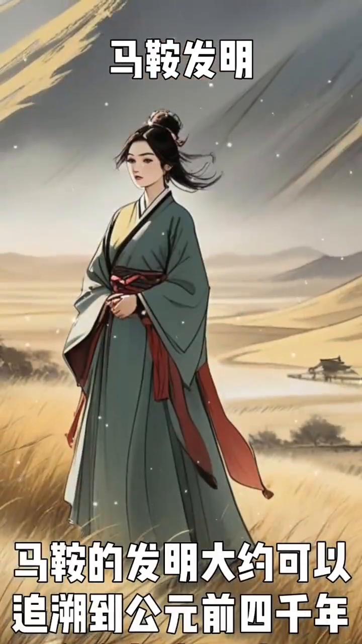 马鞍发明。
大家好，我是一名历史小博主。今天给大家聊聊一个看似不起眼，却深刻影响