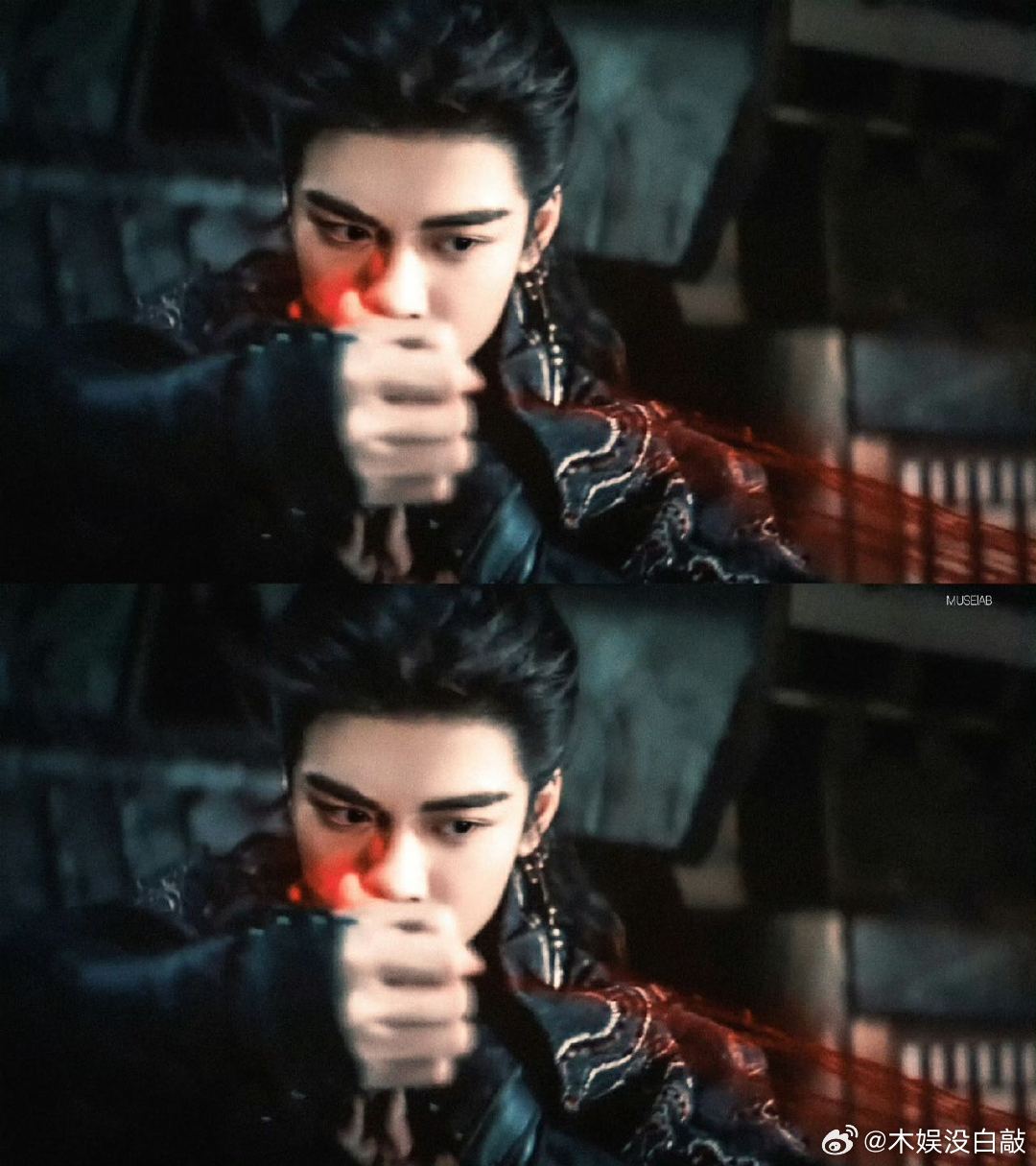 曾舜晞最不像郭敬明男主 曾舜晞一款最不像郭敬明男主的角色出现了出场是独自武侠，一