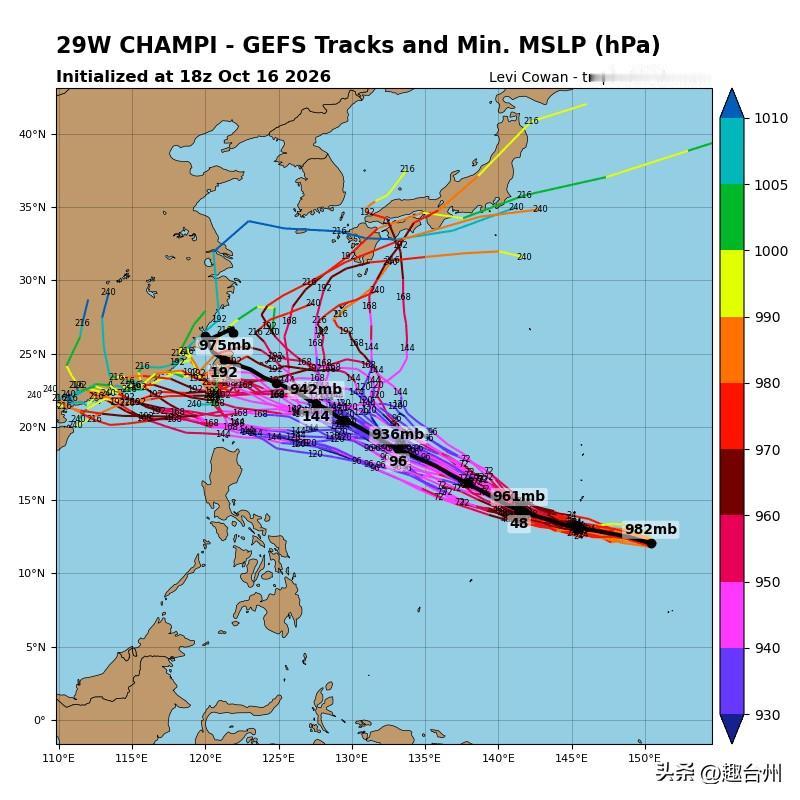 “注意！第30号台风蔷琵已经加强为台风级！
现在还在遥远的太平洋深处，未来几天还