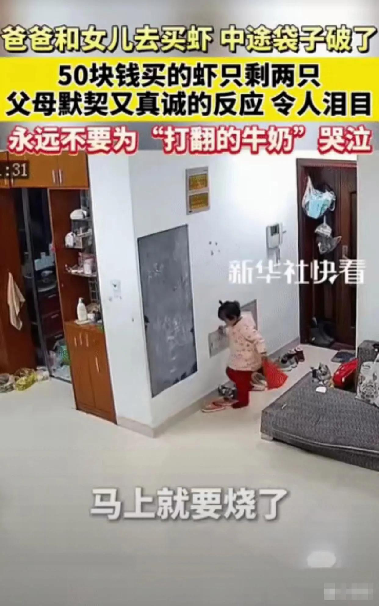 50块虾全漏光！安徽爸妈的反应绝了，网友：这才是最好的家庭教育
 
谁懂啊！安徽