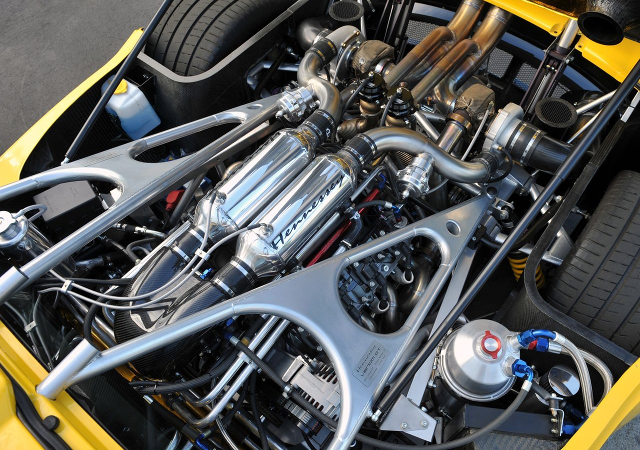2011  Hennessey Venom GT，底盘深度改造自莲花Exige/