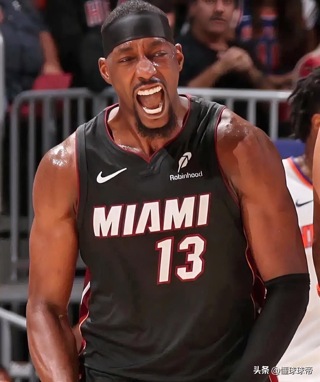 NBA本赛季首个60+得分要来了，阿德巴约首节单节爆砍31分!

在今天热火与奇