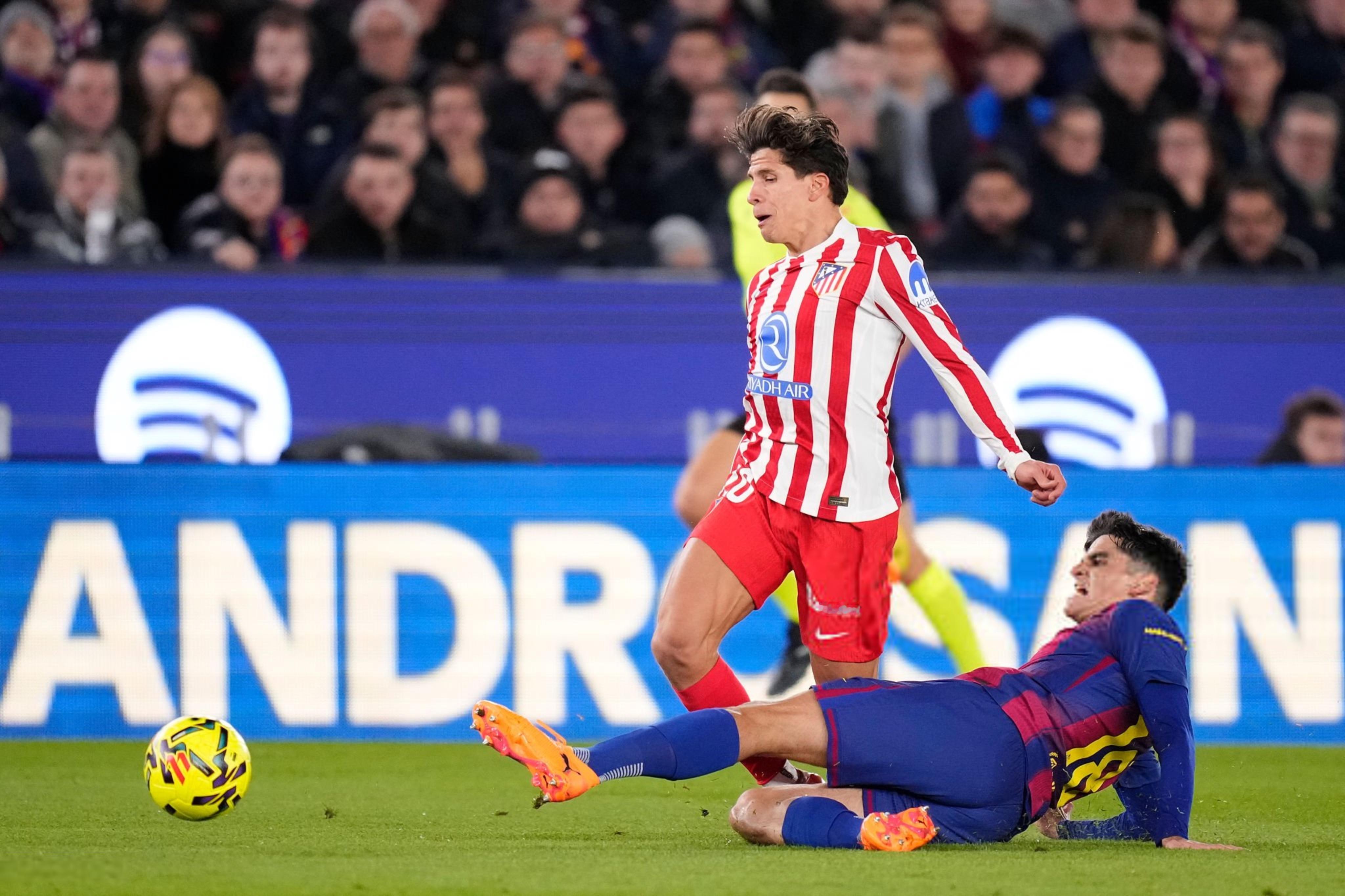 组图：巴萨3比1马竞。巴萨vs马竞