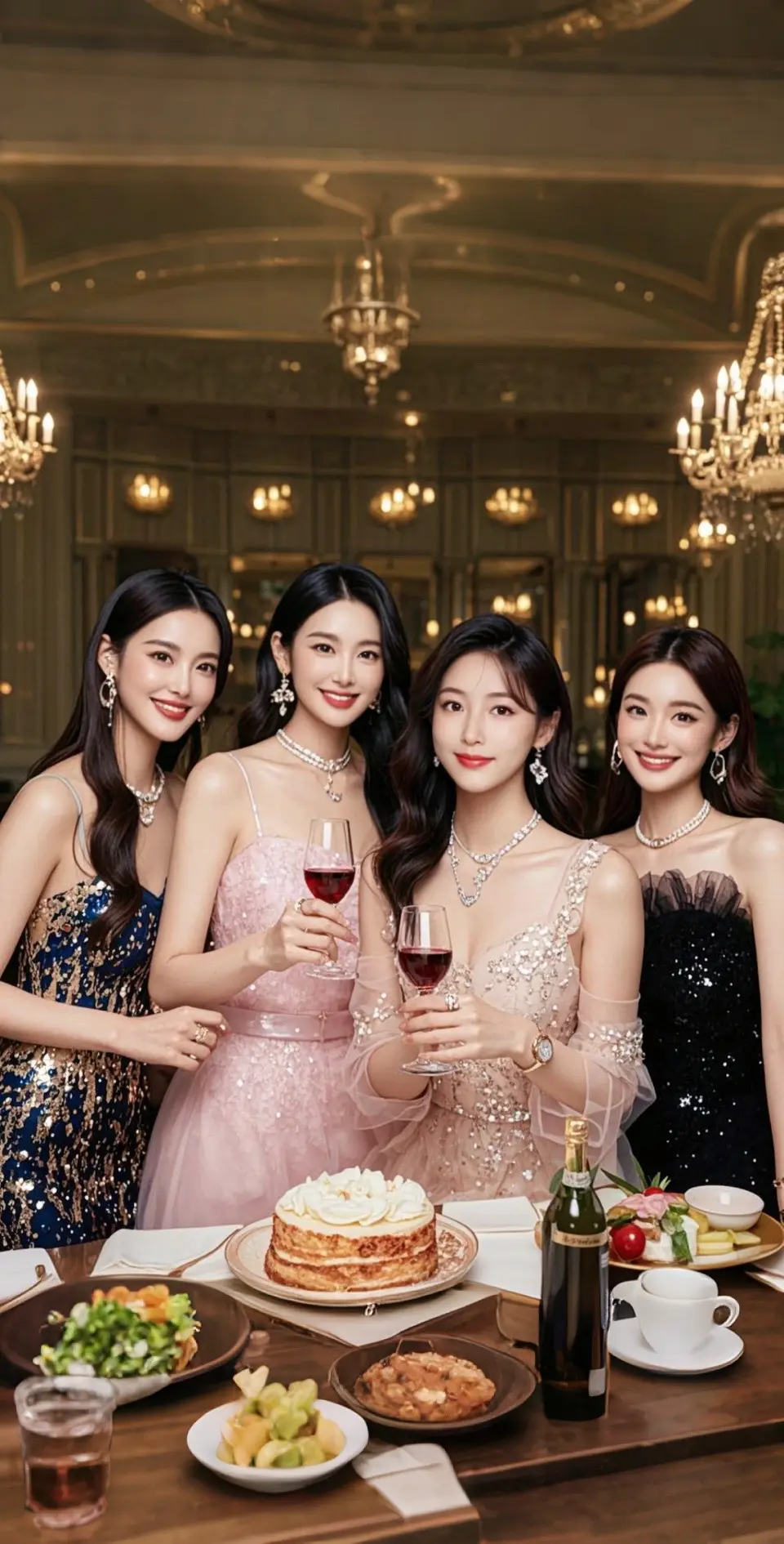 AI扩图 AI闺蜜欢聚