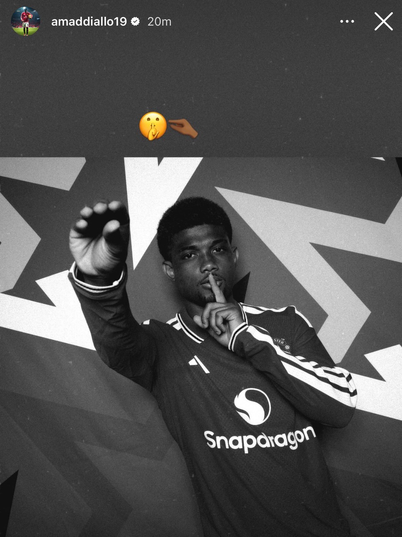 阿马德Instagram曼联[超话] ​​​