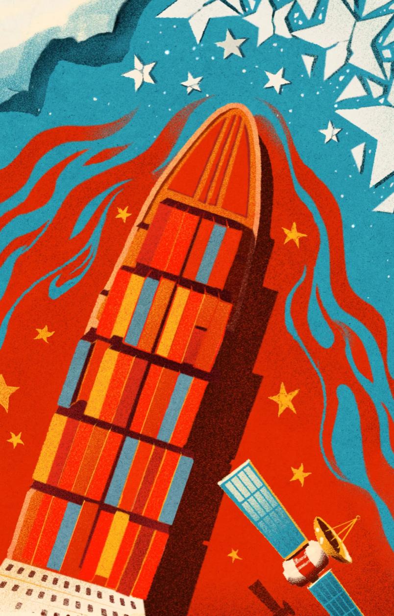 不得不说，这张由某西方媒体制作的关于中国贸易和中国制造的图片太正了，太好看了，我