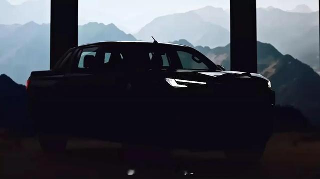 大V聊车近日，全新一代的丰田Hilux的预告图曝光，新车将会在11月10日开幕的