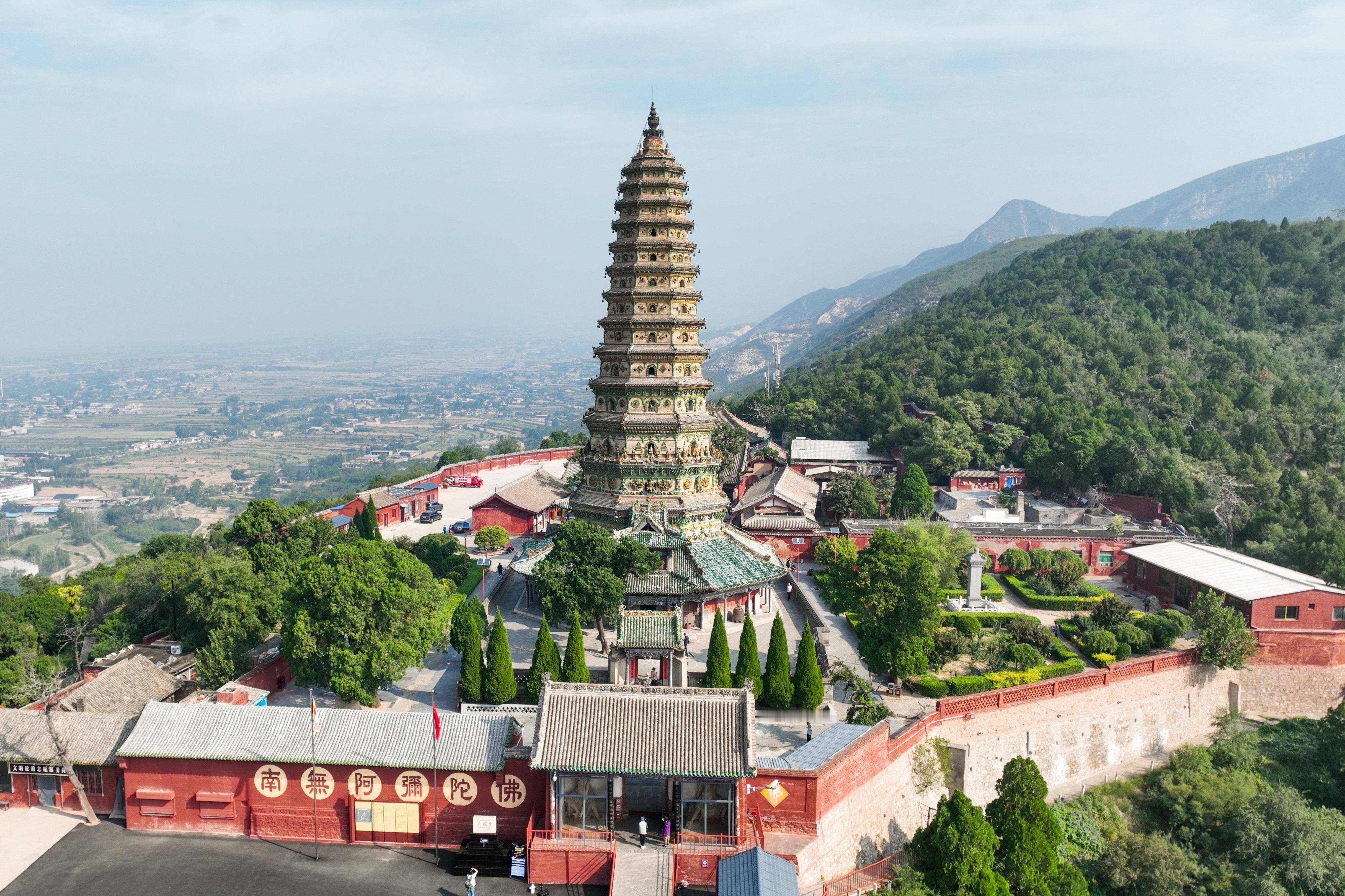 在广胜寺，我与古老的文明来了一场美丽邂逅‼️大家常说：“读万卷书，行万里路。”小