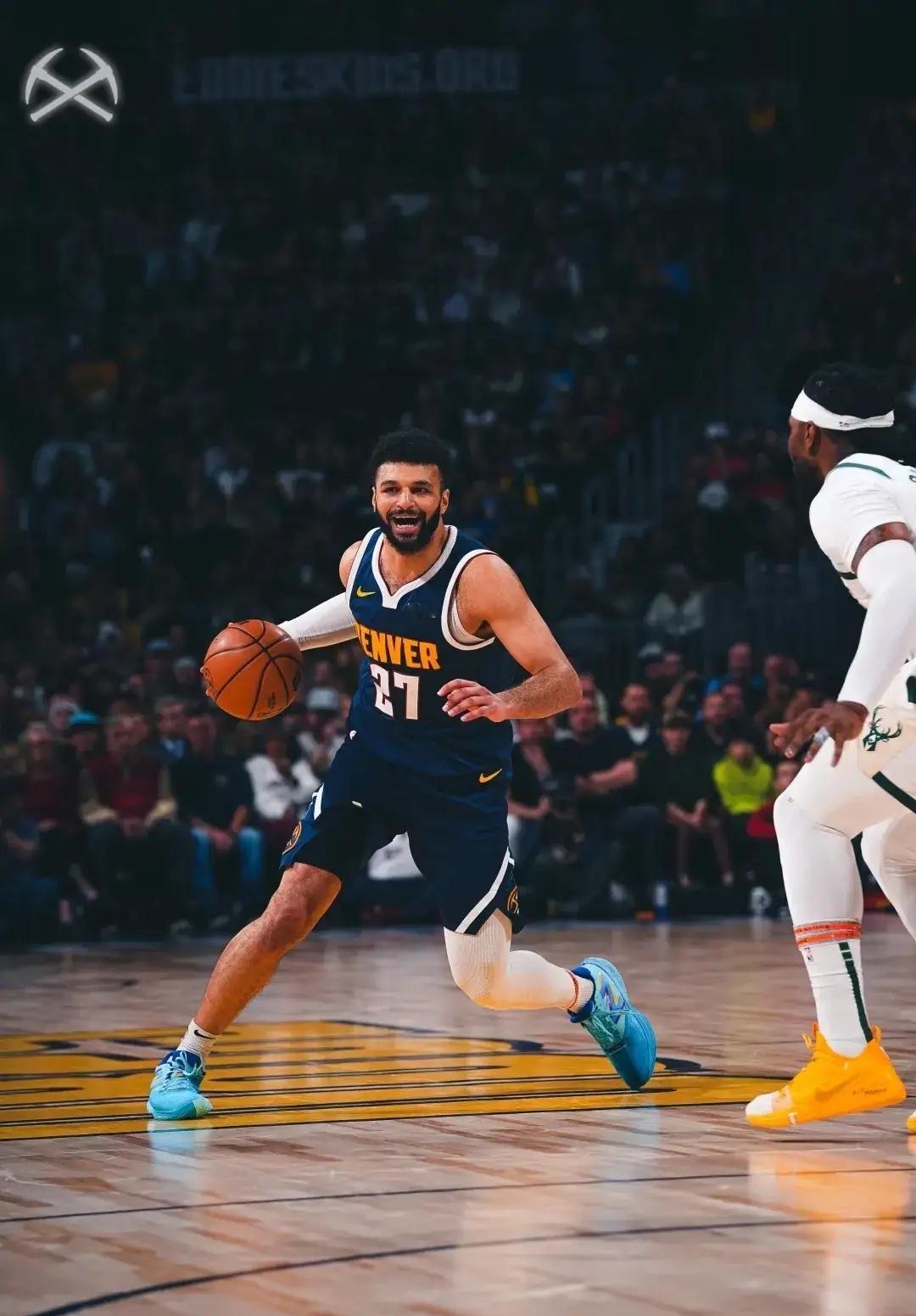 穆雷打爆全明星首发后卫利拉德，东西部后卫真是有实力差距！穆雷，22中13，34分