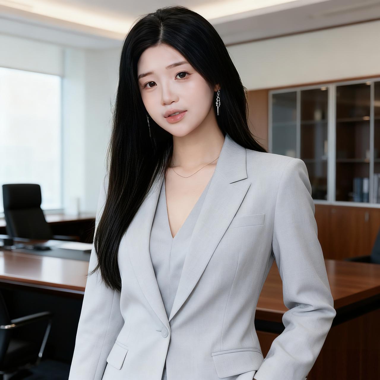 气质秘书职场装！
职业装 职场女秘书