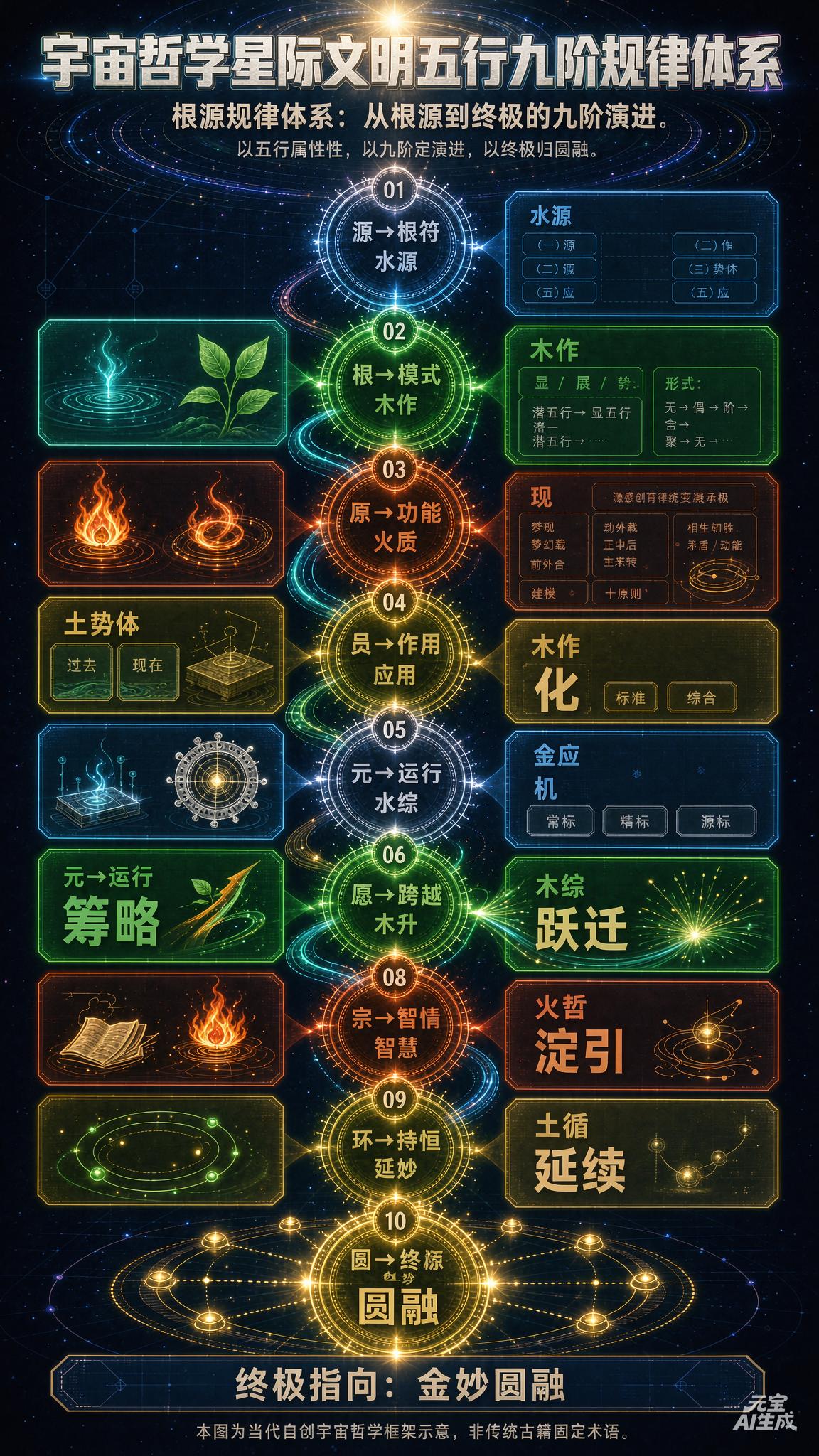 不对。五行九阶思维才是。因果思维只是五行九阶思维的一个方面：因果范畴。五行九阶思