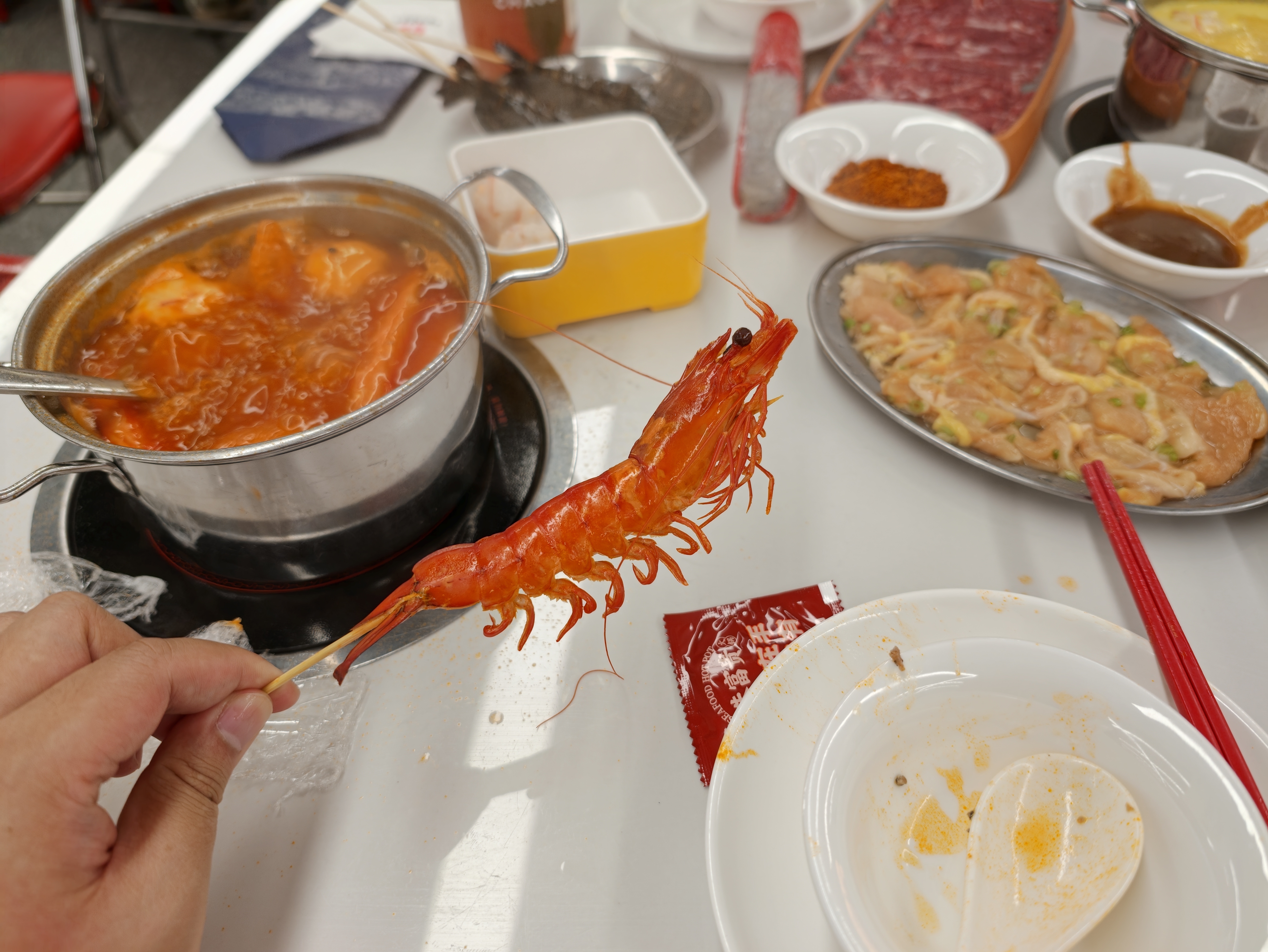 去过几次北京发现点很贵的海鲜也不够新鲜回福州立马急头白脸冲进朱富贵
