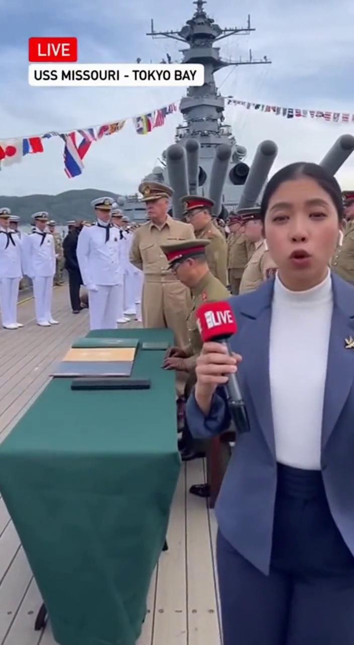 USS MISSOURI - TOKYO BAY。
USS MISSOURI -