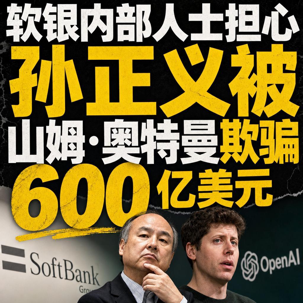 软银600亿豪赌OpenAI：狂热背后的风险隐忧
当600亿美元被堆上牌桌，这就