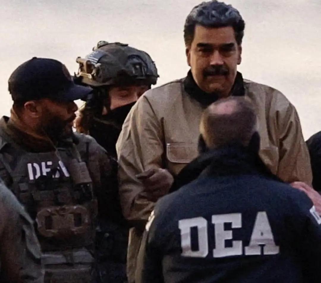 当地时间1月5日，委内瑞拉总统马杜罗及夫人在纽约联邦法庭出庭，否认美方的“非法持