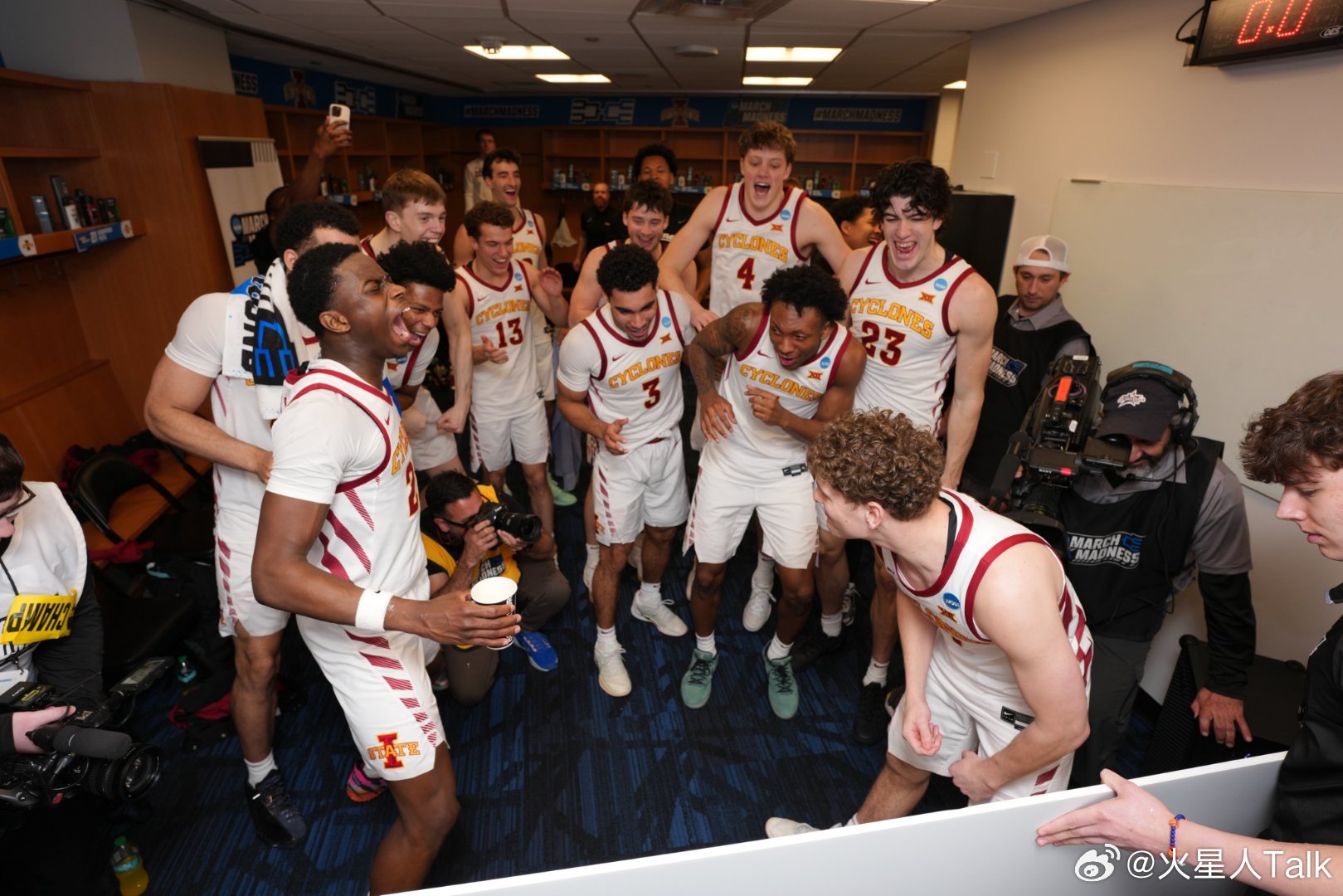 2025-2026赛季NCAA男篮疯狂三月 中西区第二轮爱荷华州立大胜肯塔基大学