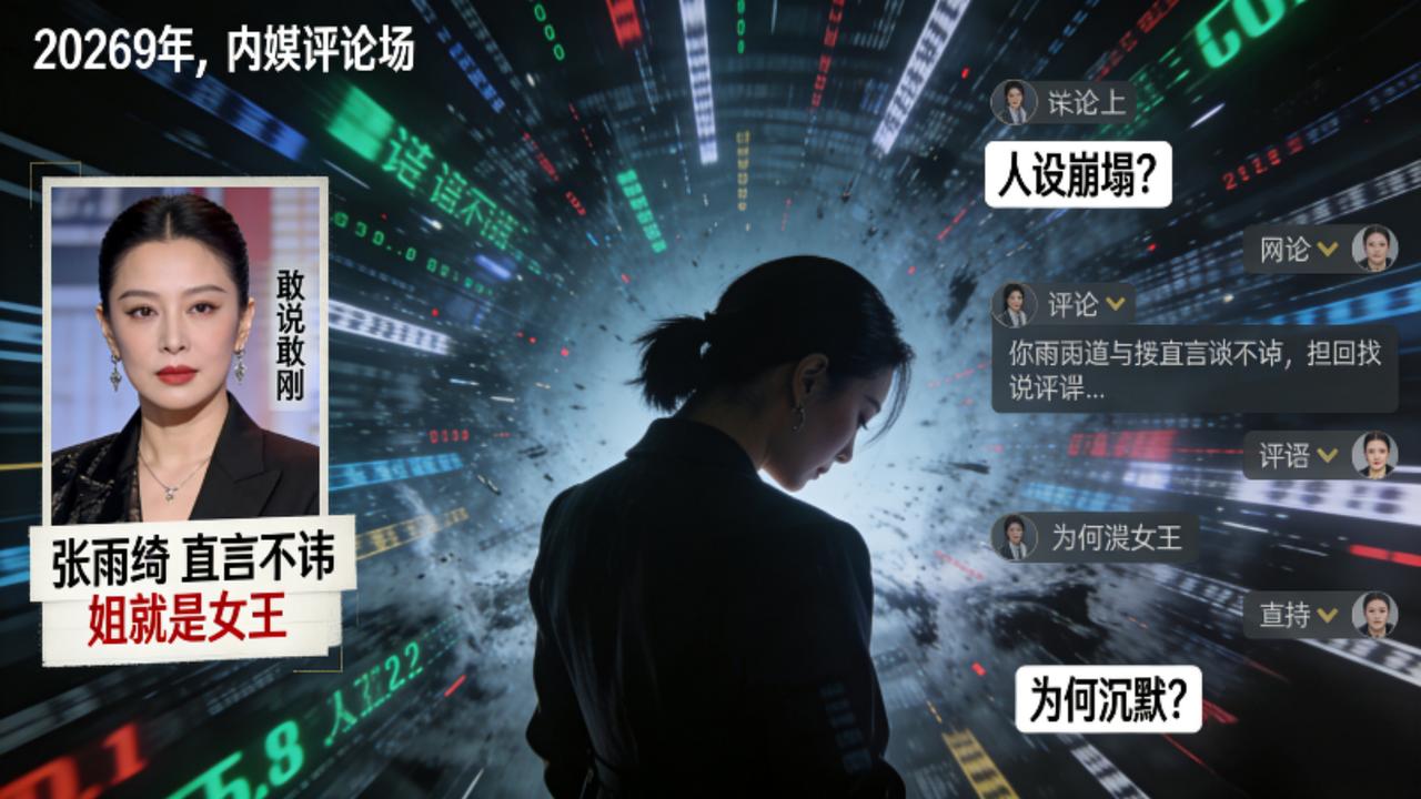 张雨绮的沉默从不是金！开年舆论风波，凉的不只是口碑
 
2026开年的内娱舆论场