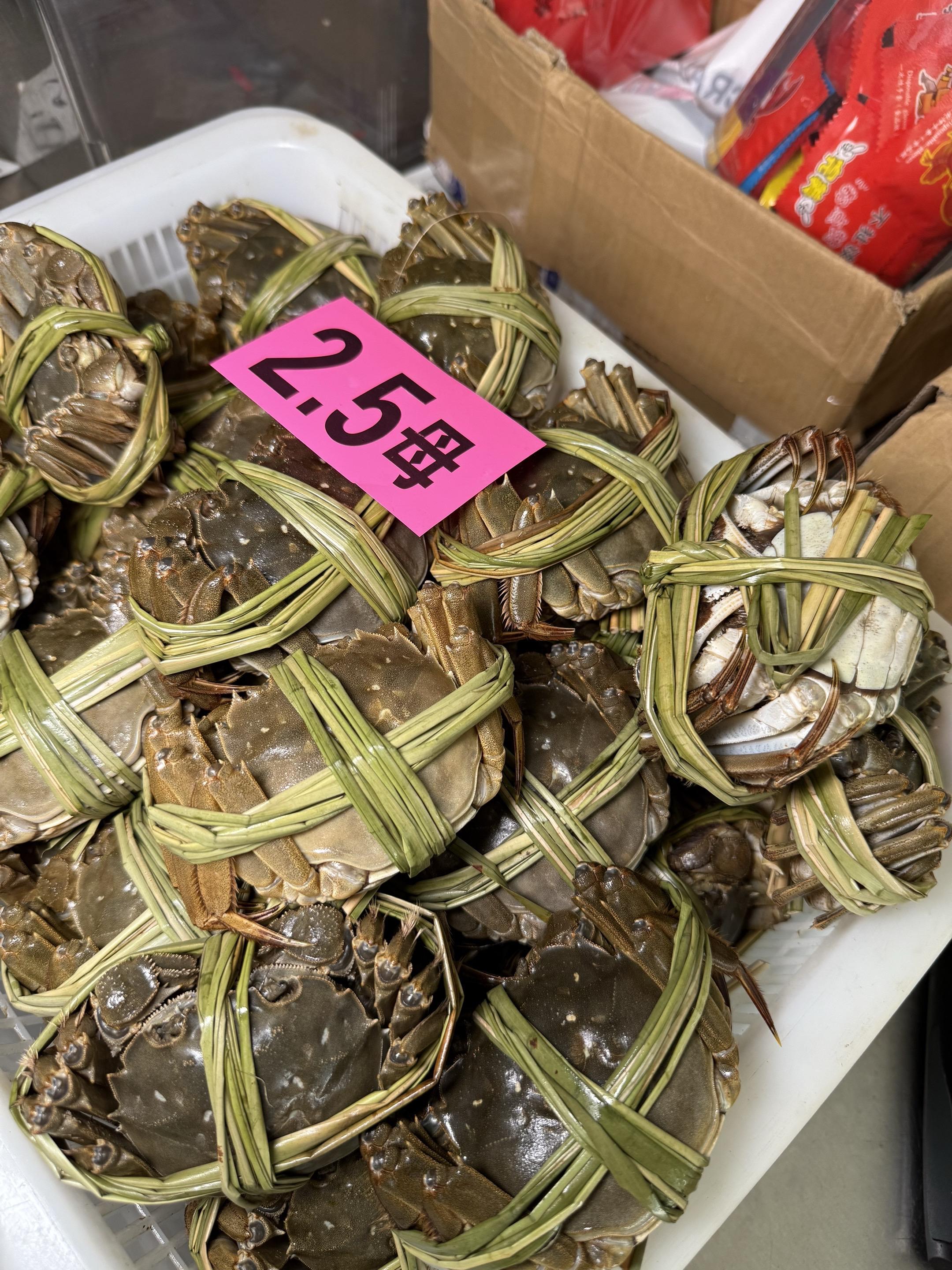 鲜活大闸蟹来啦，就在烹美大闸蟹