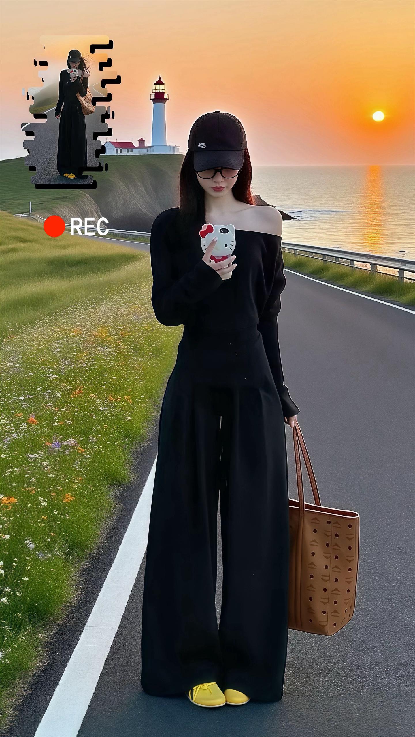 轻松拿捏慵懒风穿搭 秋季氛围感早秋不费力显贵穿搭 早秋松弛感穿搭 毫不...