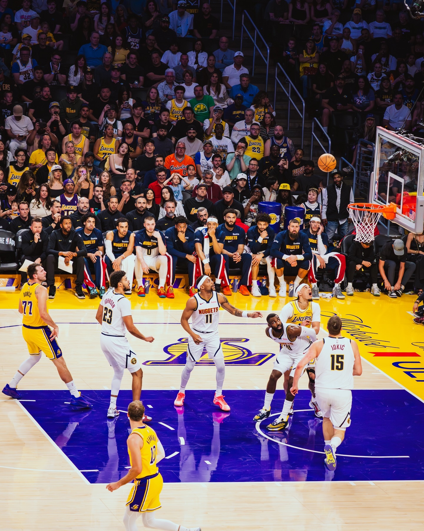 加密中心更新比赛图掘金vs湖人洛杉矶湖人