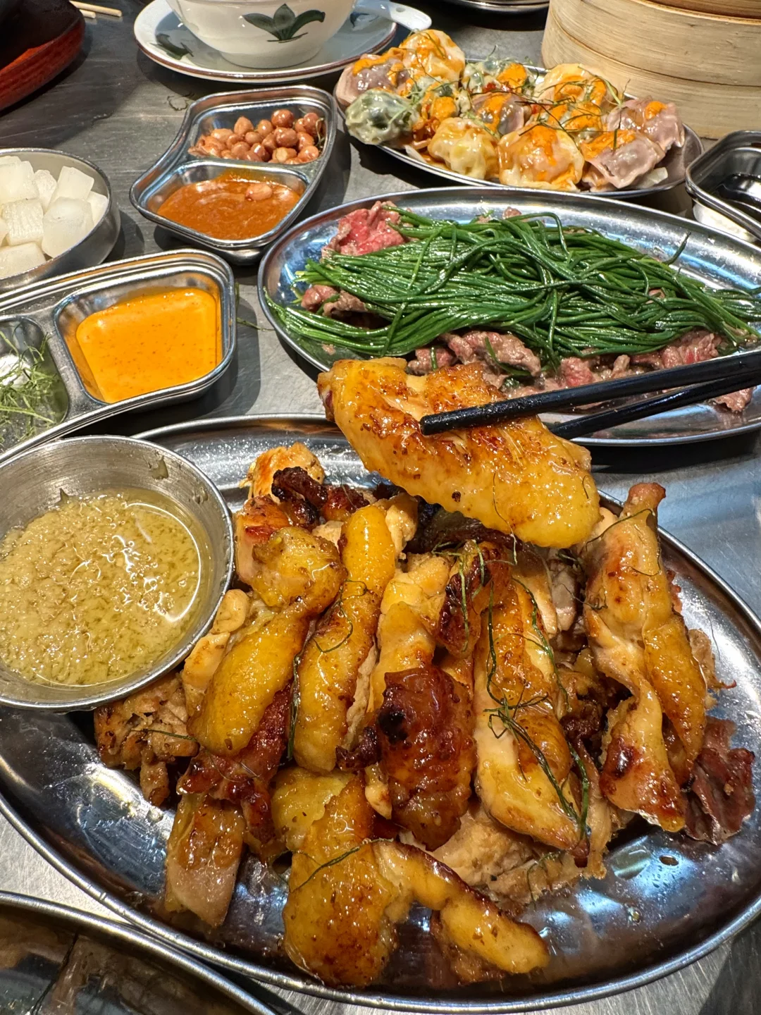 广州天河极品！！！炭烤蜜糖黄油鸡🍗！！！！