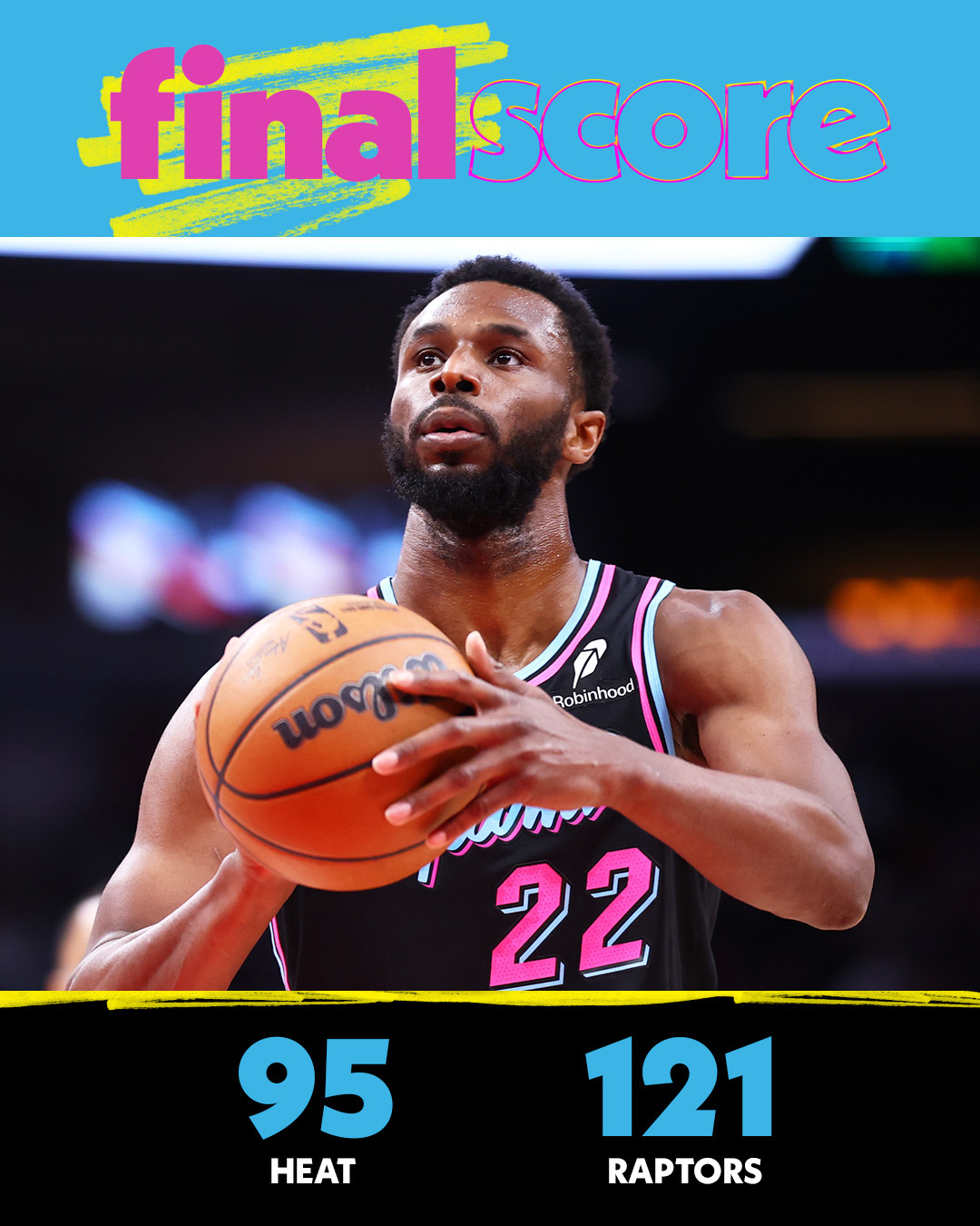 热火惨败猛龙，连续第4个赛季打附加赛。NBA