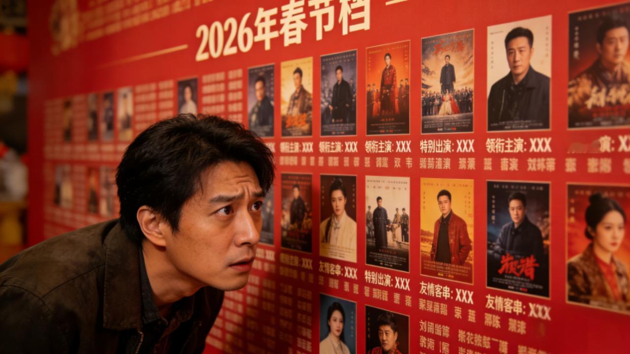 春节档演员表成谜！满屏头衔看懵观众，内娱这番位内卷太离谱
 
2026春节档的银