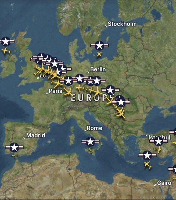 黄金价格高位的背后。美国在中东的军事集结规模，已达到峰值水平！根据 N12 披露