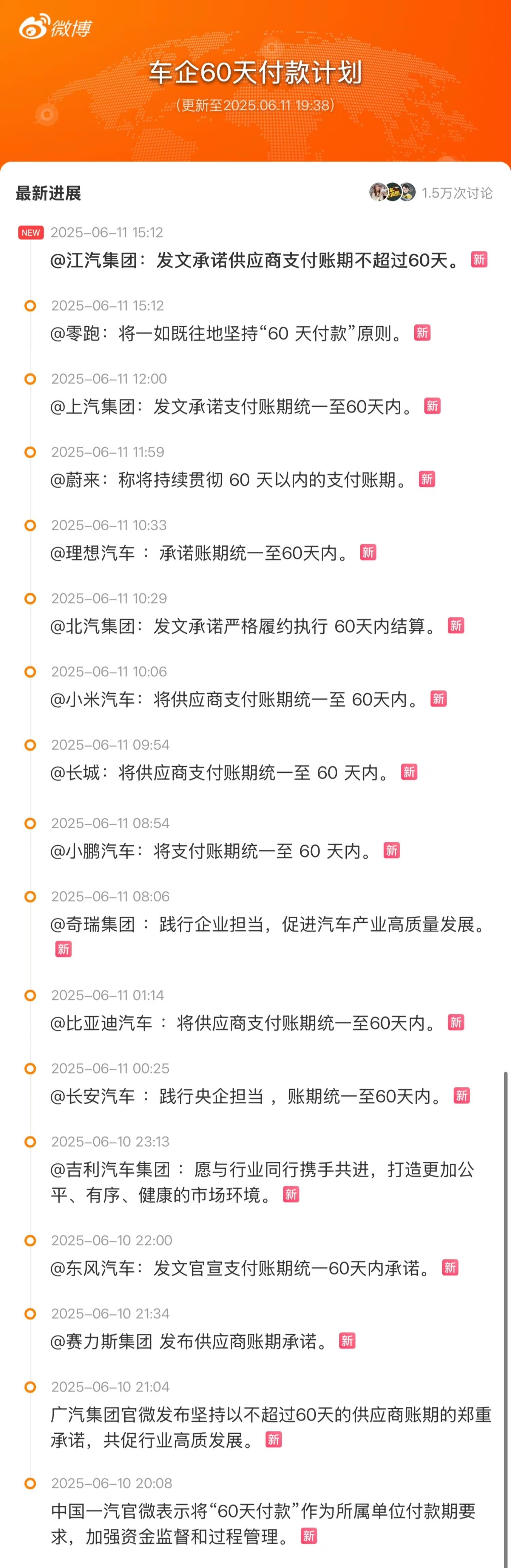 车企60天付款将带来哪些变化汽场全开 【“零和博弈”到“共生共赢”，账期履约率”