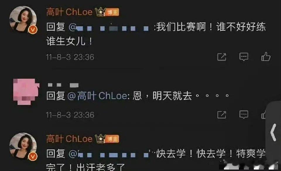 高叶曾经的发言好炸裂 ​​​