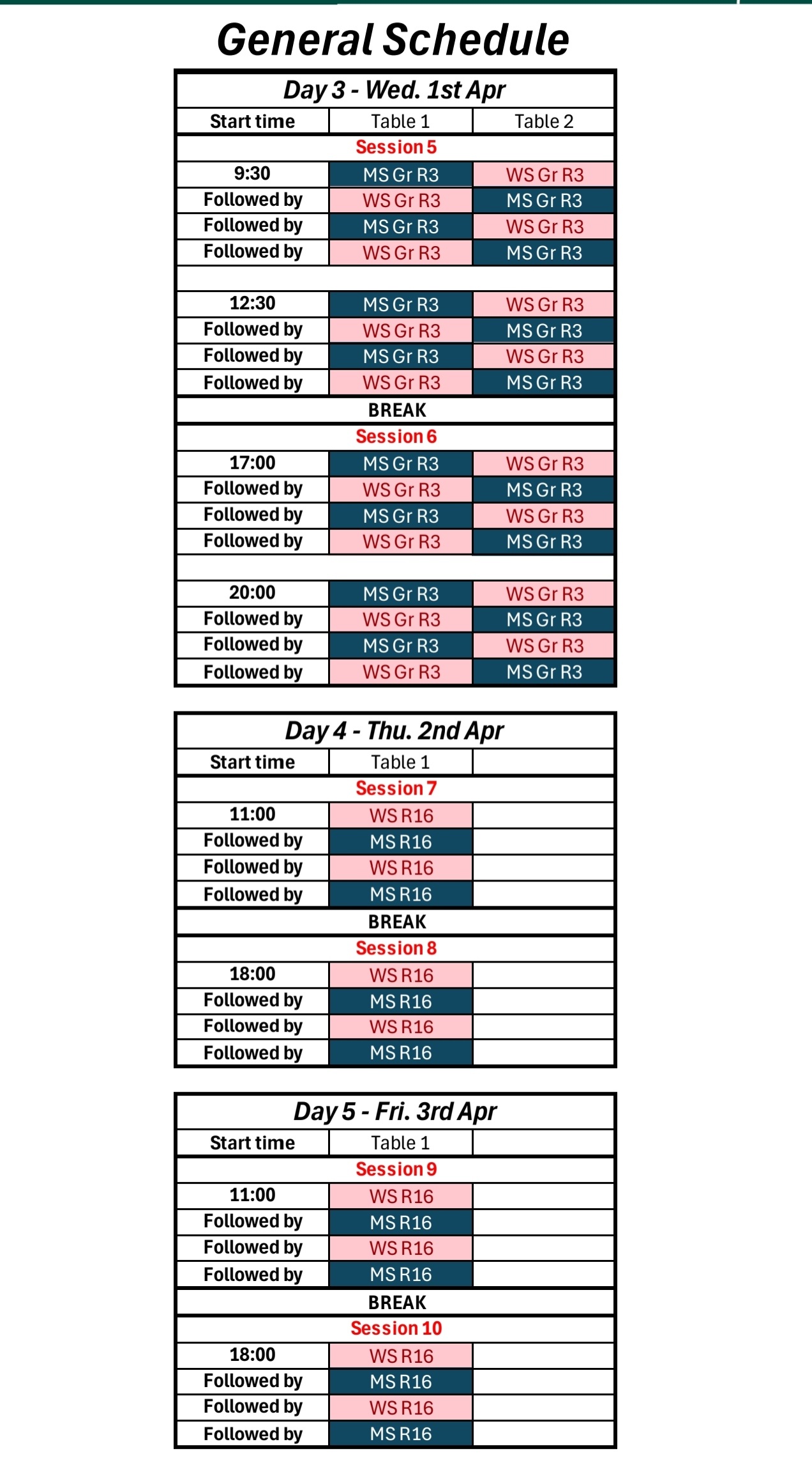 20260302 | 澳门世界杯赛程安排 